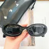 2024SS Off Off New Designer Sunglasses OERI087 세련된 고급 여성 선글라스 타원형 마노 아세테이트 작은 프레임 레트로 여성 UV 보호 안경.