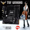 Motherboards Sockel AM4 Motherboard Asus TUF GAMING B550M PLUS WIFI II DDR4 Mainboard Ryzen 3000 5000 Serie CPU Desktop 128 GB AMD B550