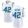 Men's Los''Angeles''Chargers''Justin Herbert Donald Parham Jr Elijah Dotson White 2023 F.U.S.E. Vapor Untouchable Limited Stitched Jersey