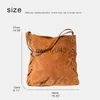 Schoudertassen Vintage Tote Bags Dames Luxe Designer Andbag En Portemonnees 2023 Nieuw In PU Materiaal Faux Suede Ig Kwaliteit Merk Sling Bag Y2Kqwertyui45