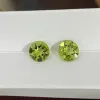 Gemstones Meisidian A Quality 8mm 1.7 Carat Original 100% Natural Peridot Stone för hängande