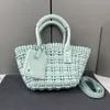 Бистро дизайнерские сумки корзина-тоут Высочайшее качество бистро овощная корзина плетение большая сумка для покупок модная женская сумка женская роскошная сумка повседневная сумка через плечо клатч