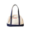 Evening Bags Canvas Women's Bag 2024 Travel Messenger Y2K Shoulder Cross Eco Korean Shopping Student Bowling Handbag Baseball Sac