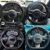 Steering Wheel Covers Hand Sew Car Cover For AudiS (8J) 2006-2013 2014 A3 S3 (8P) Sportback 2008 2009 2010 2011 2012