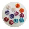 Decorative Flowers 50/100/200PCS Mini Heart Resin Beads Lovely Flatbacks Fit Nail Art Decor Scrapbooking Jewelry Finding