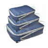 Resevaringspåse Komprimerbar förpackning Cuber Nylon Portable med handväska Bagage Organizer Foldbar Vattentät resväska 240119