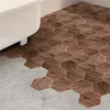 Waterproof Bathroom Floor Stickers Peel Stick Self Adhesive Floor Tiles Kitchen Living Room Decor Non Slip Hexagon Decals271m