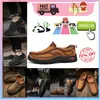 Chaussures de randonnée décontractées de luxe pour hommes mocassins surdimensionnés en cuir véritable mode style français chaussures d'affaires anti-usure résistantes taille 38-48