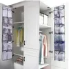 Storage Boxes Over Door Shoe Organizer Holder Rack 12 Grids With 4 Strong Hooks Multi