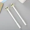 2 stücke Nette Skeleton Kopf Stift Kawaii Schwarz Tinte Cartoon Gel Geschenke Schule Bürobedarf Schreiben Werkzeuge Förderung Schreibwaren