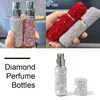 Diamond set perfume divided bottle vacuum press sample bottle 10ml makeup travel mini small spray bottle wholesale2