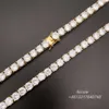 Prêt à expédier du Stock en vrac, qualité supérieure, prix de gros, 3mm 4mm 5mm, Bracelet et collier en argent 925, chaîne de Tennis Moissanite