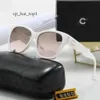 Cc Sunglasses Fashion Designer Ch Sun Glasses Retro Fashion Top Driving Outdoor Uv Protection Oval Big Frame Pearl for Women Sunglasses with Box 2155