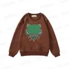 Herfst Winter Warm Sweatshirt Kinderen Hoodies Klassieke Merk Afdrukken Letters Lange Mouwen Tops Voor Middelbare Leeftijd Kinderkleding SDLX Geluk