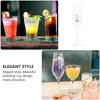 Vinglas Xmas Party Supplies Wedding Glass Goblet Celebration Martini Crystal Champagne Flutes Stemless