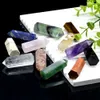 Natural Crystal Point Tower Healing Energy Stone Reiki Obelisk Crystal Quartz Wand Home Decoration Pyramid DIY Gift