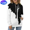 Designer Women Hoodies Sweatshirts Starry Sky Black Custom Mönstrade lösa mössor Alla tryckta som hoodies Wholesale Hoodie Women's Herrkläder Apparel Big Size S-6XL