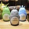 Noverlty Leuke Cartoon Totoro Draagbare Thermosfles Creatieve Anime Termos Kop en Mok Glazen Thermosflessen Fles Drop 2012194