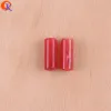 Lucite Cordial Design 470pcs/lot 8*20mm Jewelry Accessories Cylindrical Shape Acrylic Marble Effect Beads for Hand Made Jewelry Making