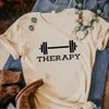 女性のTシャツCrossFit Fitness Tシャツ女性コミックサマーTシャツ女性2000年代ストリートウェア衣類240130