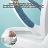 Coprisedili per WC Copriwater caldo invernale Imbottitura imbottita lavabile Max Relief Coperchio spesso per bagno Accessori per il bagno