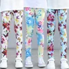 Spodnie dziewczęta dla dziewcząt Legginsy do Outdoor Travel Ubrania Spodnie Student Casual Wear Configoncjonalny stylowy druk