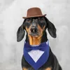 Vestuário para cães Pet Bib Scarfs Bow Ties para cães Neckwear Triangular Puppy Suit Collar Saliva Toalha
