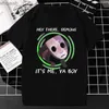 T-shirt da uomo Game Face TShirt Kawaii Harajuku Cartoon Top Donna Uomo Moda Casual T-shirt a maniche corte T-shirt oversize Ropa Hombre 240130