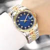 Couple Watch Fully Automatic Mechanical Watches Watch for Men Precision Steel Band Gradient dial Womens Wristwatch Luxury Designer Watch