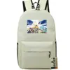 Tsukimichi plecak księżyc splirzony dzień fantasy pakiet szkolna torba kreskówka drukowana plecak sportowy szkolny plecak na zewnątrz