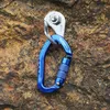 XINDA Professional Rock Climbing Carabiner 22Kn Safety Pear-shape Safety Buckleハイキングサバイバルキット保護具240123