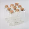 40ml Mini Fles met Kurk Kleine Lege Helder Glazen Ambachten Flessen Flesjes Voor Bruiloft Decoratie Kerstcadeaus 50 stks/partij Xwwru