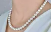 Collier de perles blanches Akoya japonaises, noué à la main, robuste, de qualité supérieure AAAA++, 910mm, 16 pouces