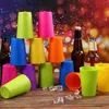 Wine Glasses 24 Pcs Plastic Cups For Party Coffee Mug Tumbler Reusable Hard Kitchen Kids Tumblers