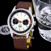 Orologio Top Time Deus in edizione limitata da 41 mm A233101A1A1X1 ETA7750 Orologio automatico da uomo Cassa in acciaio Cinturino in pelle marrone New Gents Popul2691