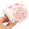 Valentine Printed Tissue Toilet Paper Papertowels HeartShaped Bathroom Supplies Kitchen Napkin Printing Patterns 240127