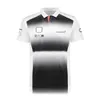 Мотоциклетная одежда F1 Гоночная рубашка Командная форма Автомобильный фанатский костюм серии с короткими рукавами и лацканами Быстросохнущая футболка на заказ Прямая доставка Auto Otgei