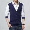 T-shirt homme automne grand col Polo bas chemise édition coréenne à manches longues