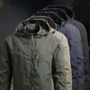 Vestes d'hiver pour hommes coupe-vent manteaux décontractés armée tactique militaire mâle Parkas imperméables vêtements Streetwear 5XL 240124