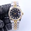 Heren Mechanisch horloge 41 36 31 mm roestvrijstalen ringbeweging horloges voor heren waterdichte mode dames polshorloges cadeau montres de luxe