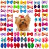 Dog Apparel Grooming Hair Bows Mix Colours Small Accessories Rubber Bands Pet Headwear Supplies