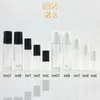 Gratis Verzending 3 ml/5 ml/7 ml/10 ml Transparant Glas Parfum Roller Fles cosmetische Make up Essentiële Olie Massage Roll op Flessen Niwit