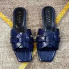 YL Pantoufles de créateur Pantoufles pour femmes Sandales classiques à la mode Simples, confortables et respirantes Chaussures de plage romaines décontractées