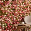 40 60 cm HI-Q flor artificial painel de parede Milão turf festa DIY fundo de casamento decoração rosa hortênsia peônia 10 peças lot287K