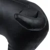 Defina manequins de cão de couro de couro modelos de cães Toys Toys Pet Animal Shop Display Mannequin Black M