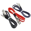 Телефонные кабели из цинкового сплава, нейлоновая оплетка, 1 м, для быстрой зарядки, зарядный кабель Micro USB Type C, шнуры для MG HTC Samsung Huawei2763