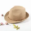 Berets Men kobiety Summer Sun Hats stylowy szeroki rdzeń panama plażowy kapelusz upf 50 Protection Folbume Hurt