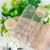 Bouteille en verre avec bouchon en bambou, 30x100mm, 50ml, bocaux à haute teneur en borosilicate, bonbons Glycyrrhiza, flacons scellés de qualité alimentaire, Gwsxx