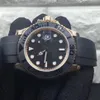 U1 New Style Top Quality Automatic 2813ムーブメントセラミックベゼルダイヤルメンズウォッチラバーバンド2564