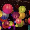 24 pièces lanternes en papier colorées 4 ''-14'' décorations de mariage lanternes japonaises suspendues lampion chinois fête d'anniversaire décor 240127